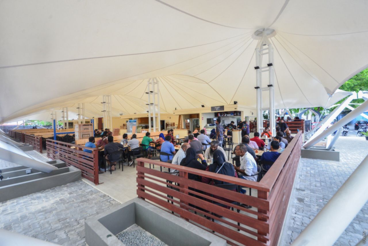 Haabaru sarahaddhu tharaggee kuran food court thah huskuran anagaifi