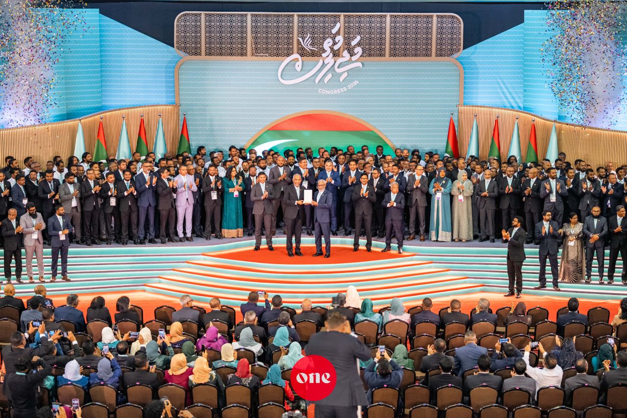 ވަން ފޮޓޯ: ޕީއެންސީ ކޮންގްރެސް ނިންމުމުގެ ރަސްމިއްޔާތު