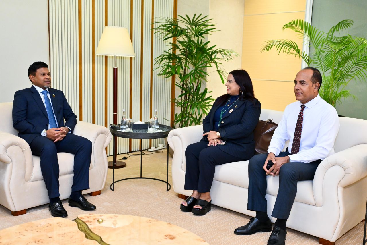 UN ge aanmu majlis ge high level hafuthaa ah naibu raees New York ah