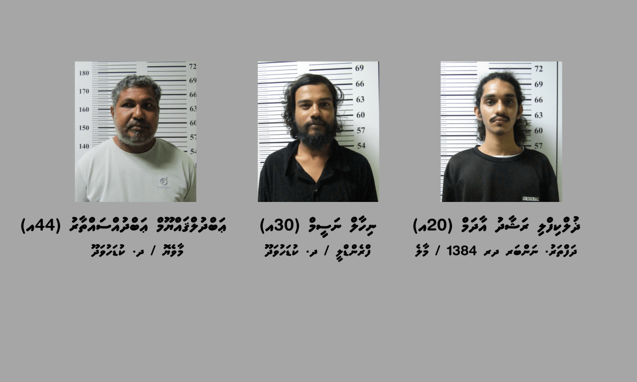 Drug massalaeggai kudahuvadhoon 3 meehaku hayyarukoffi