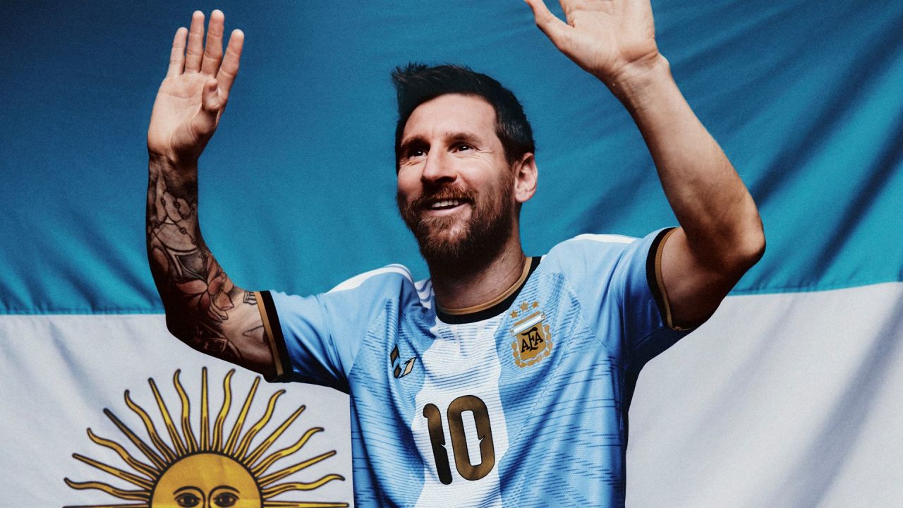 Vadhaaee match ah Messi ge logo jehi haassa jersey eh 