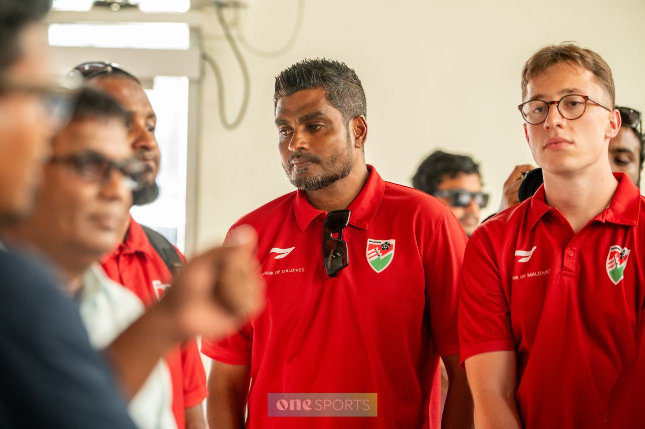 ވަން ފޮޓޯ: ރާއްޖޭގެ ގައުމީ ޓީމު އިންޓަނޭޝަނަލް ބްރޭކްއަށް ޗައިނާއަށް ފުރުން