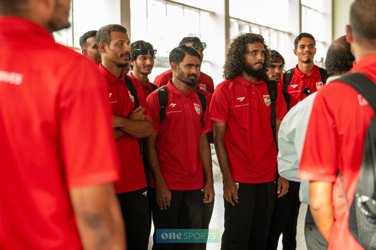 ވަން ފޮޓޯ: ރާއްޖޭގެ ގައުމީ ޓީމު އިންޓަނޭޝަނަލް ބްރޭކްއަށް ޗައިނާއަށް ފުރުން