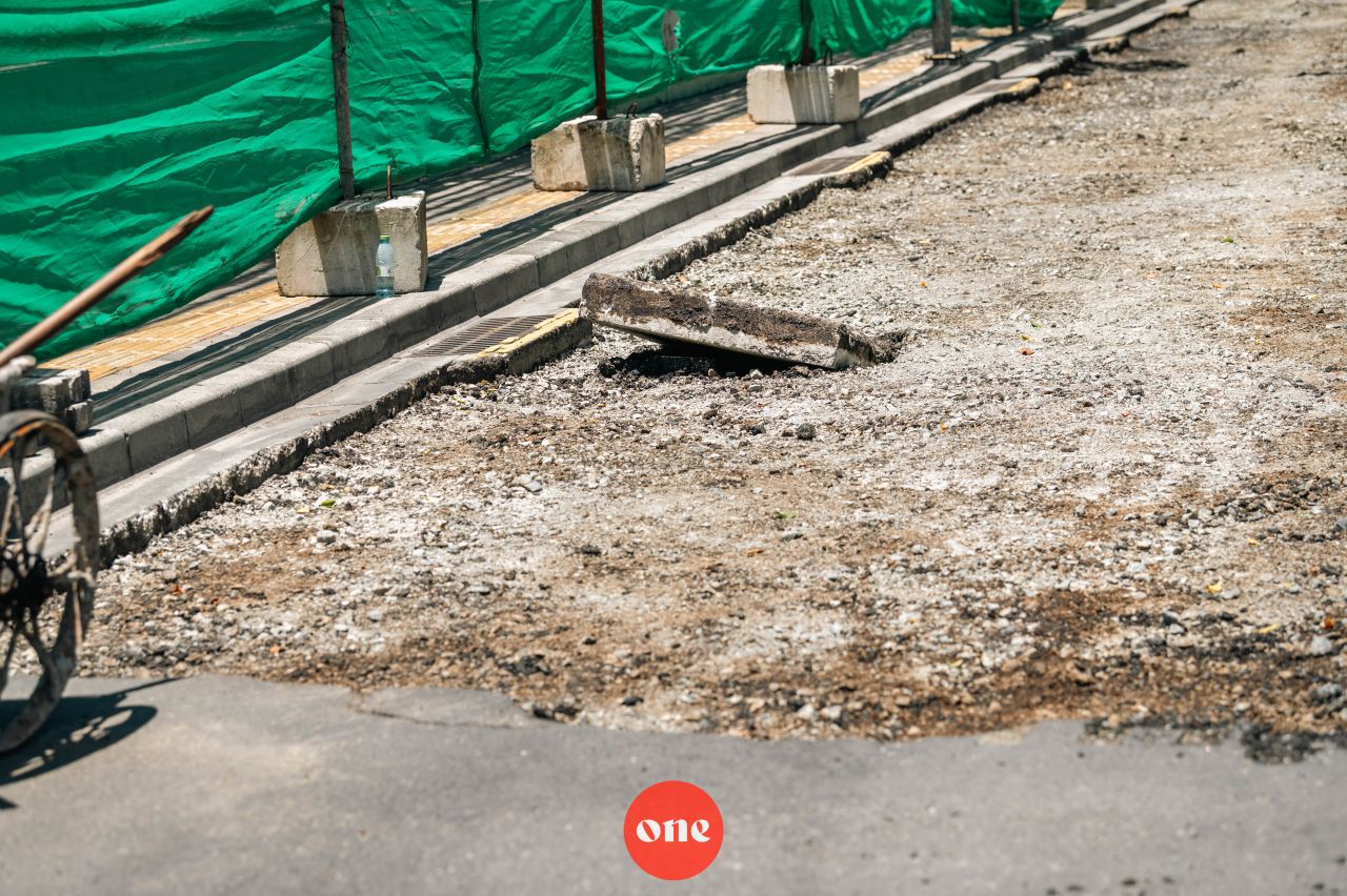 ވަން ފޮޓޯ: އަމީނީމަގު ސެގްމެންޓް 3ގެ ހަލާކުވެފައިވާ ތާރުގަނޑު ނެގުން