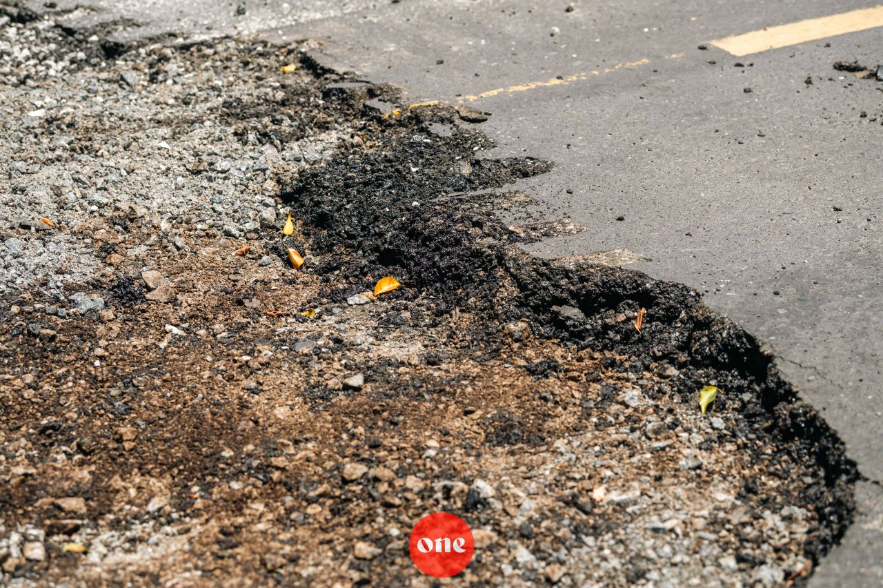 ވަން ފޮޓޯ: އަމީނީމަގު ސެގްމެންޓް 3ގެ ހަލާކުވެފައިވާ ތާރުގަނޑު ނެގުން