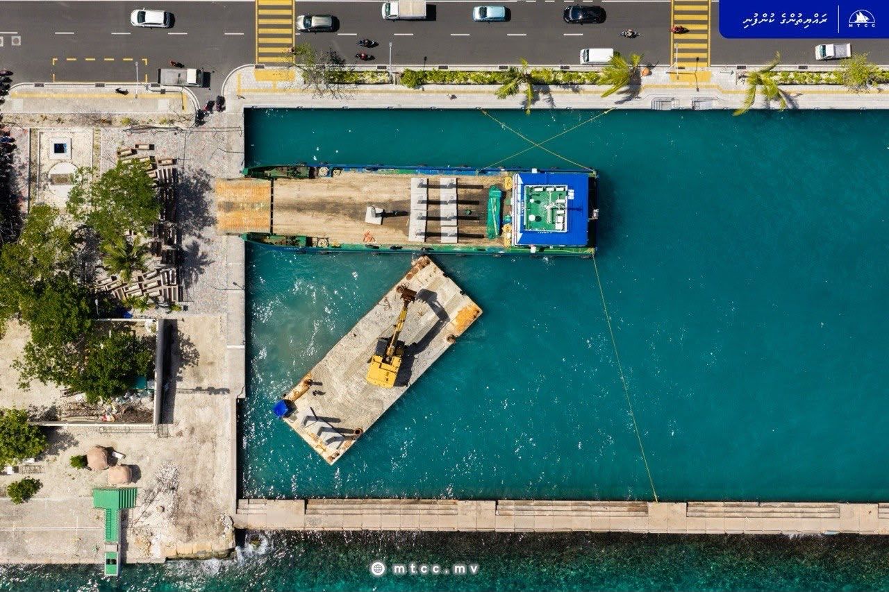 Male' uthuru faraathu bandharugai finger jetty hedhumuge massakaii MTCC in fashaifi 