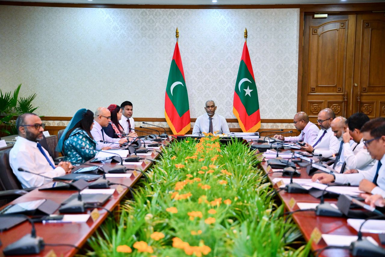 Cabinet gai masahkathu bahdhaluvumeh, Raees edhivadaigathee muhdhathuthakah mashroou thah ninmumah 