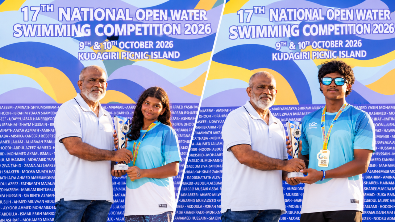 Open Water gaumee champion kan Alya aai Shaym ah 