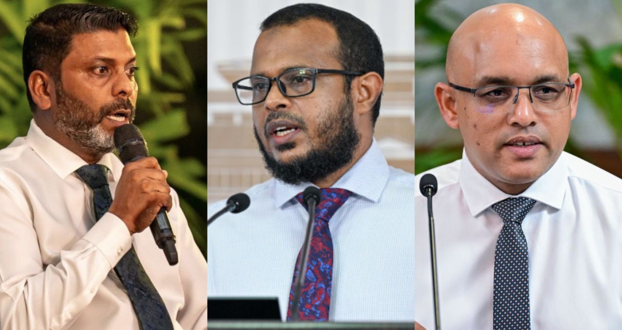 Mireyge Ahaa forum gai Minister Zareer aai Ali Shareef aai Raafiu