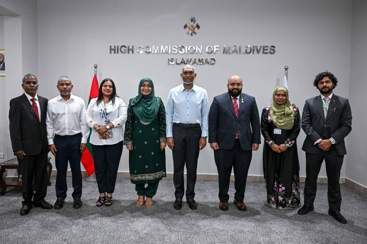 Pakistan gai huhna Raajjeyge High commission ah Raees ziyaarai kurahvaifi 
