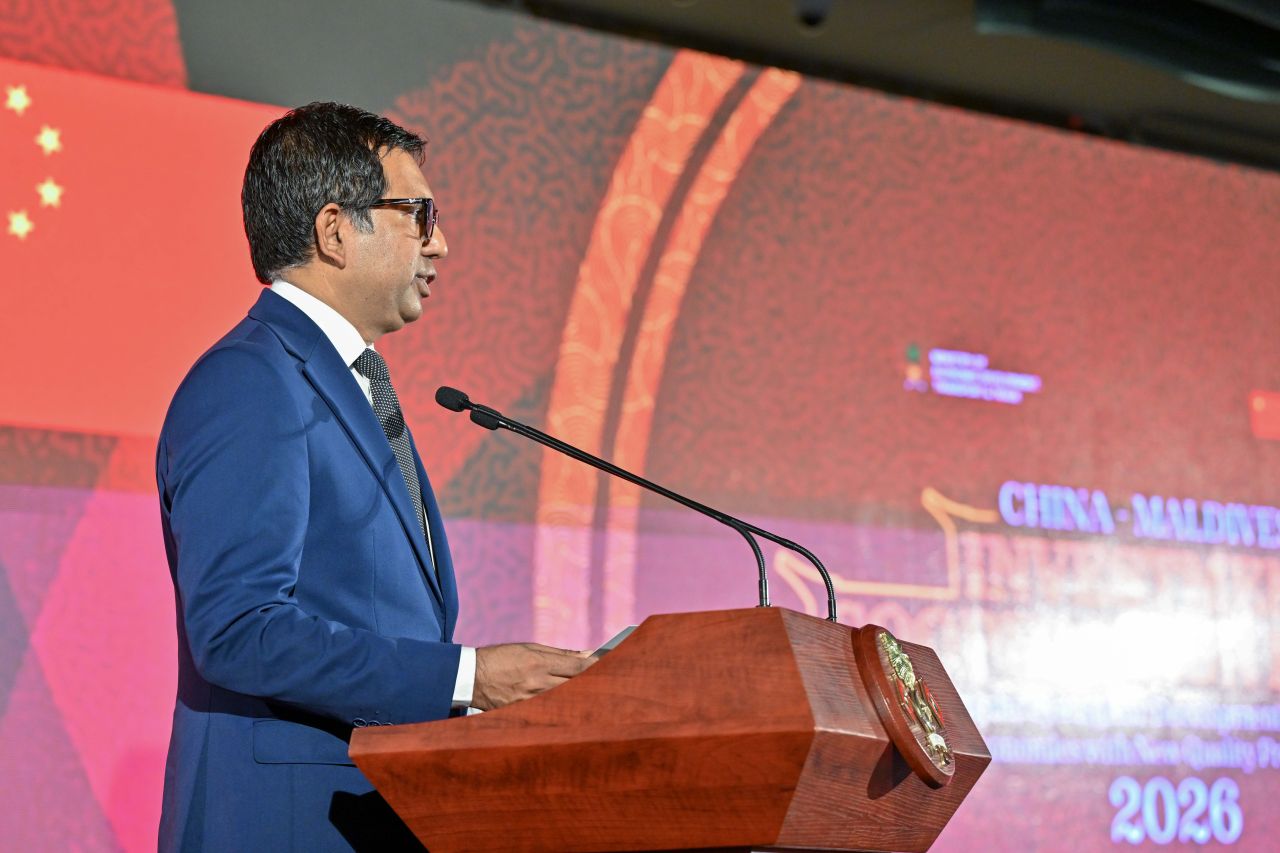 Amaazakee China inn libey furusathuthah dhivehi viyafaari thakuge kurierumah beynunkurun: Saeed 