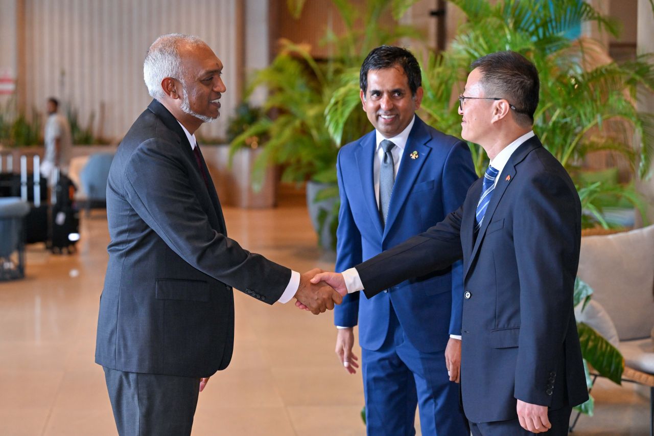 Chinese investments to set benchmark for Maldives' development partners: Pres