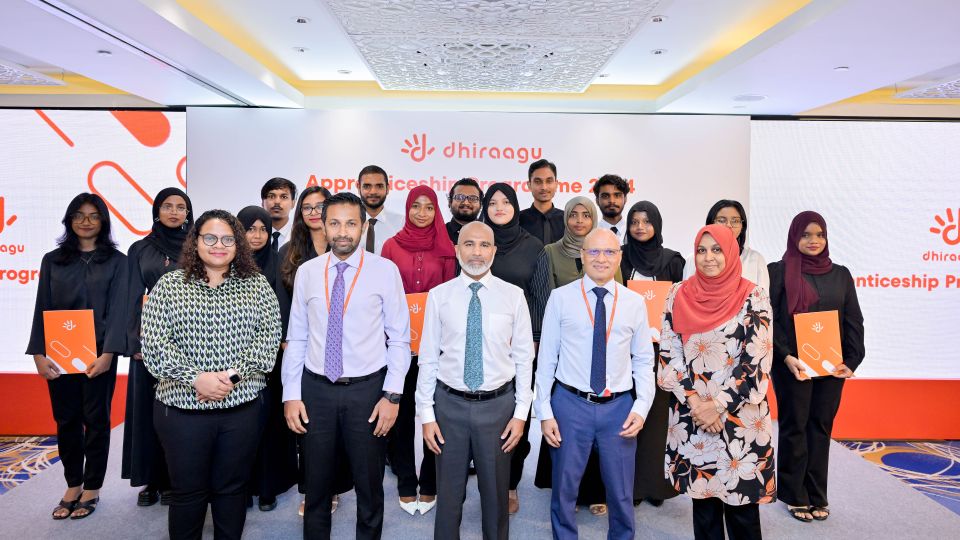 Dhiraagu Apprenticeship programme in 19 dharivaraku dhasvenivejje