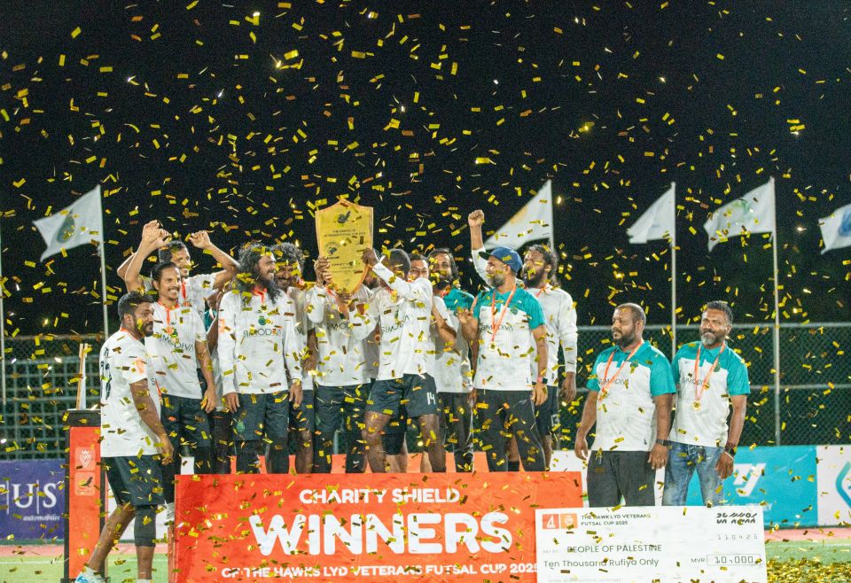 The Hawks LYD Veterans futsal cup ge charity  shield Afeynnah  