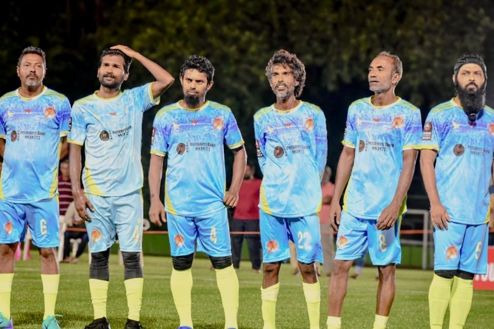 YP Veterans futsal tournament: Tharinnaaeku anna mahu 1 gai fashanee 