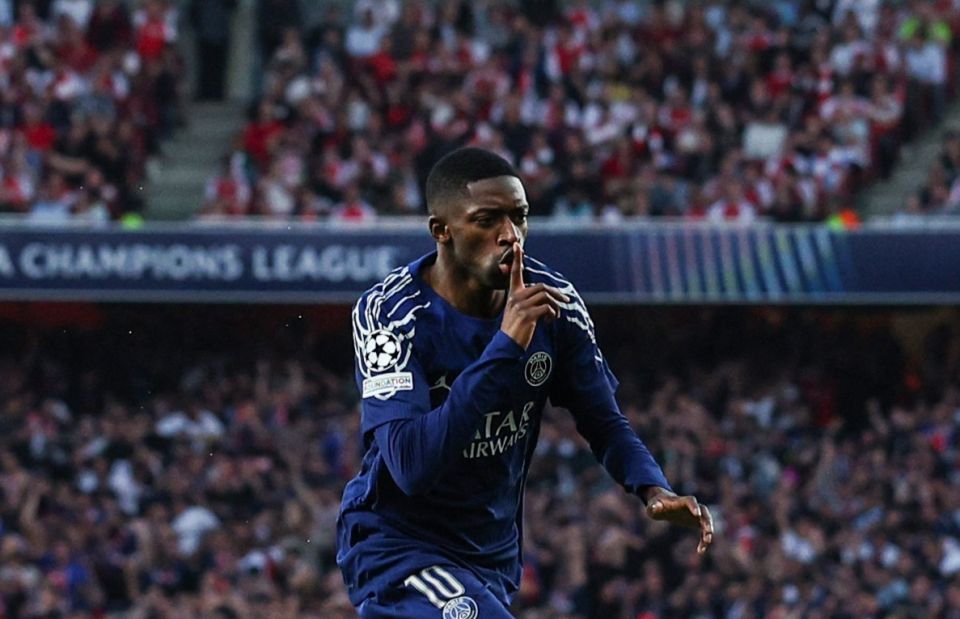 Arsenal dhandugai molhuve, PSG in faidhaa nagaifi 