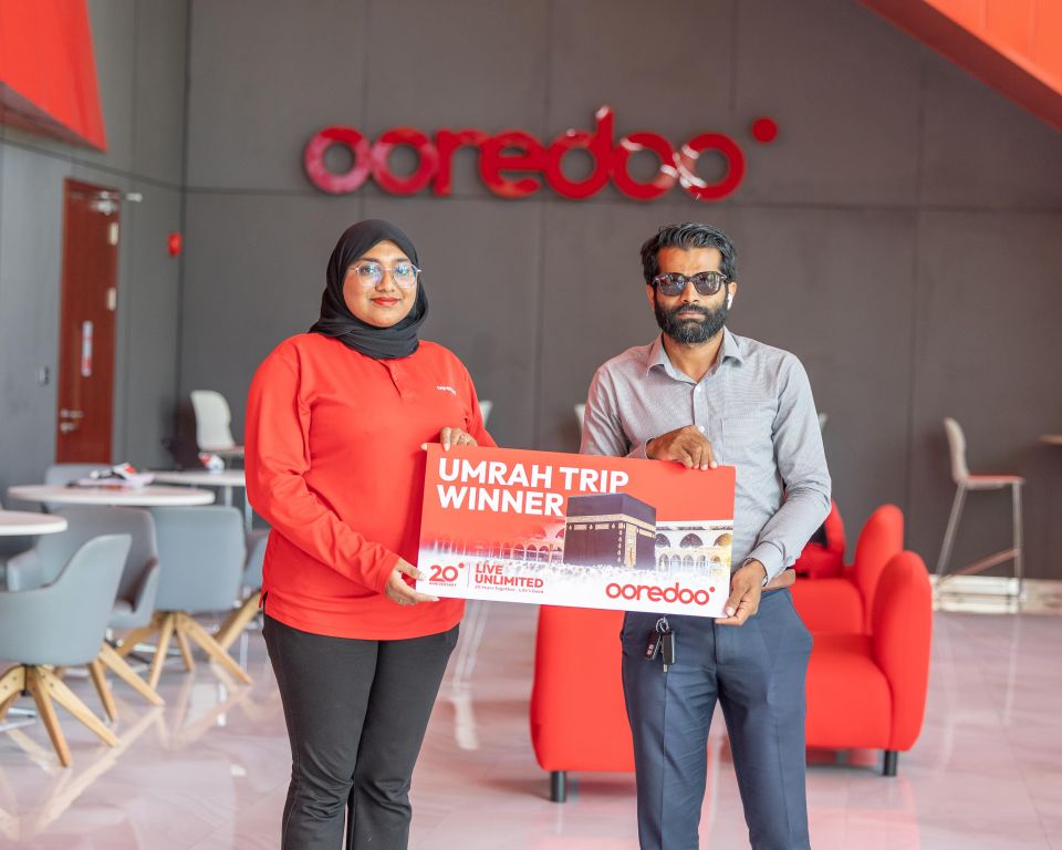 Ooredoo promotion inn umrah dhathuru libey furathama naseebuveriyaa hovaifi 