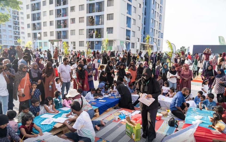 Hulhumale ah 21 aharu: Majaa harakaaiythakaa eku family carnival eh baavvanee