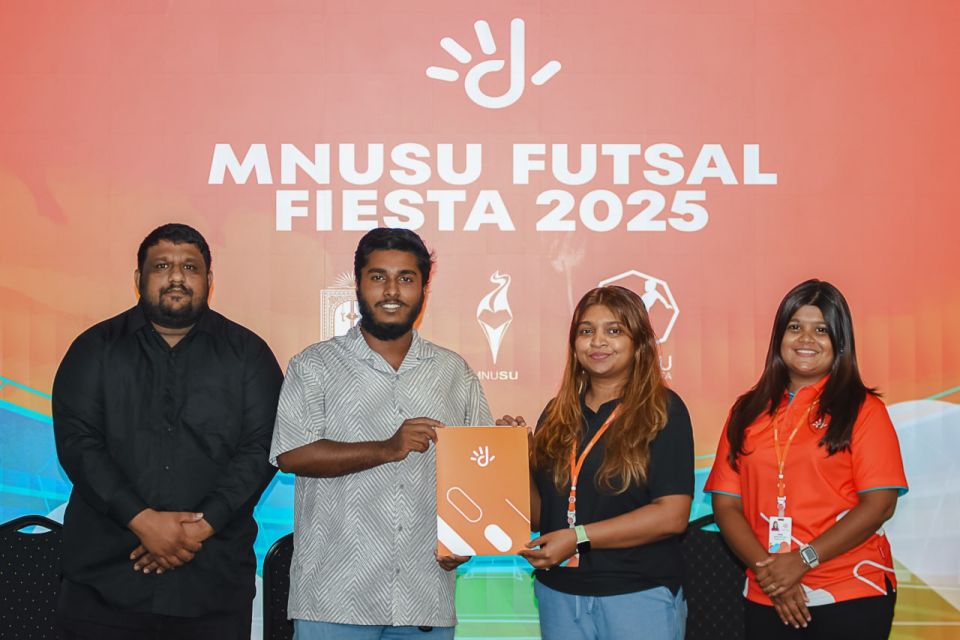 Dhiraagu MNSU Futsal Fiesta: 500 ahvureh gina kulhuntherinaa eku mirey fashanee!
