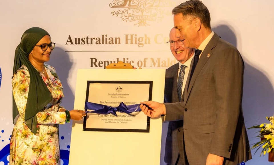 Australia ge embassy eh Raajjey gai hulhuvaifi