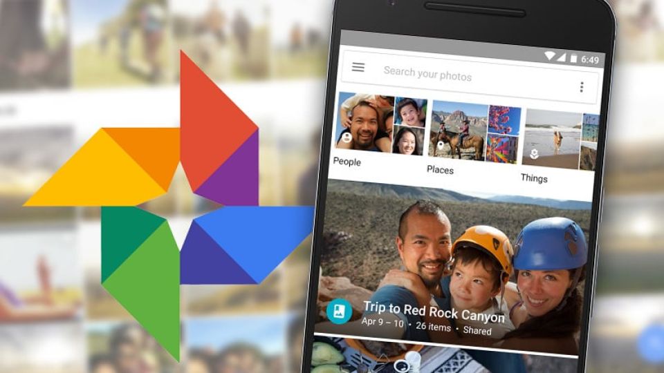 Google photos app gai text beynun kohgen photo hoadheyne aa feature eh 