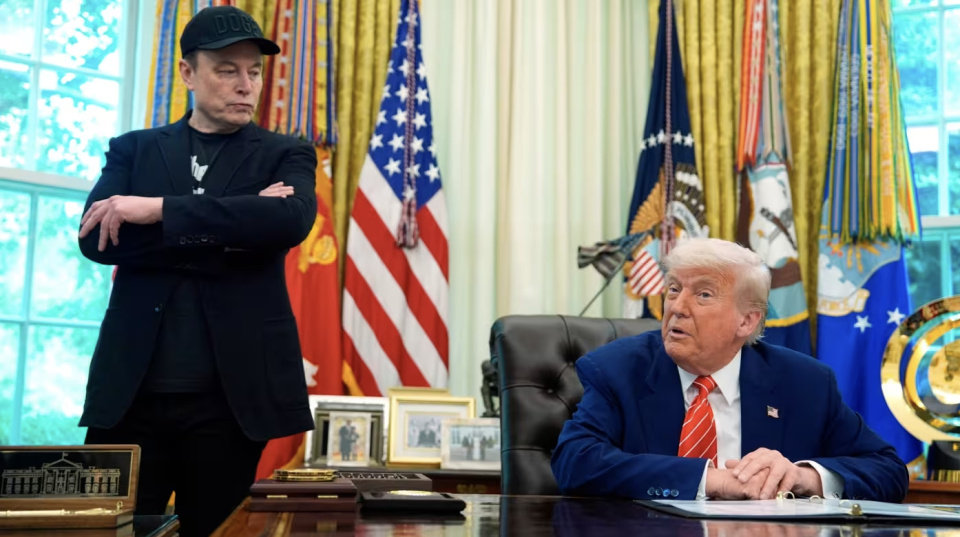 Musk aa vaahaka dhakkaakah beynumeh noon: Trump