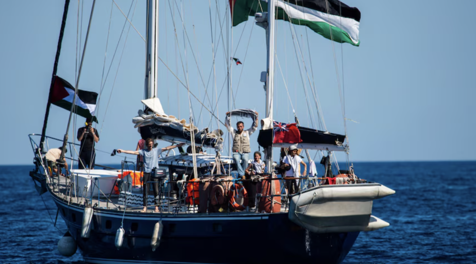 Gaza ah dhathurukuri eheege boat hifahattai Israel ah gengosfi