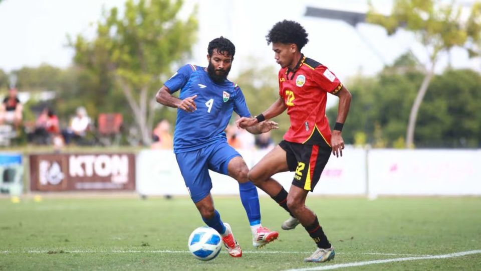 Qualifying gai Timor Leste inves Raajje balikoffi 