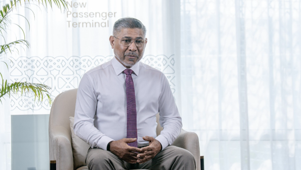 Aa terminal hageegathakah hedhumuge enme bodu hihsaadhaarakee Raees Muizzu: Shareef 