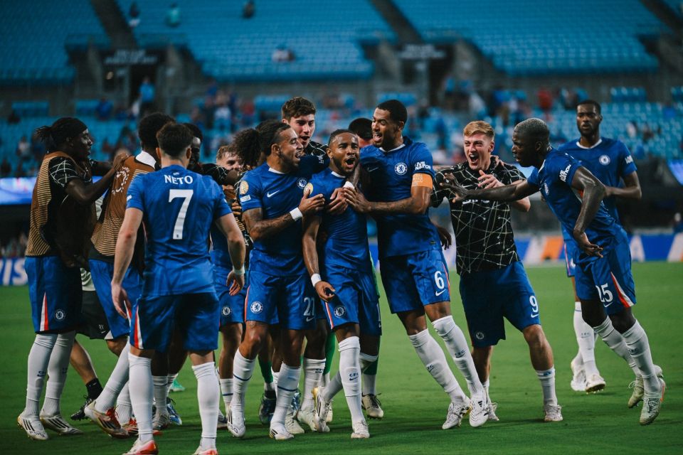 Quarter gai Chelsea in nukunnaanee Palmeiras aa dhekolhah 