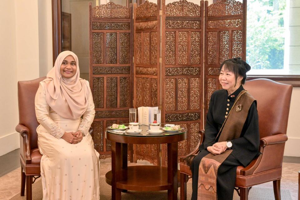 Madam Saajidha, Singapore ge First Lady aa bahdhalu kurahvaifi 