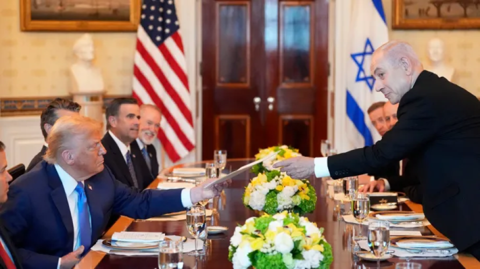 Trump and Netanyahu hold second meeting for Gaza ceasefire talks