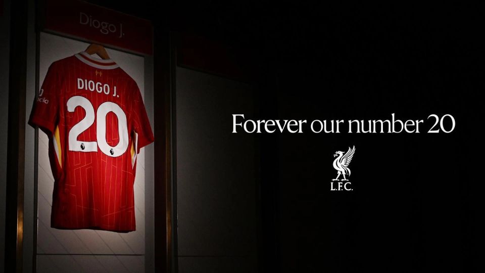 Jota ge 20 number, Liverpool in rasmeekoh retire koffi 