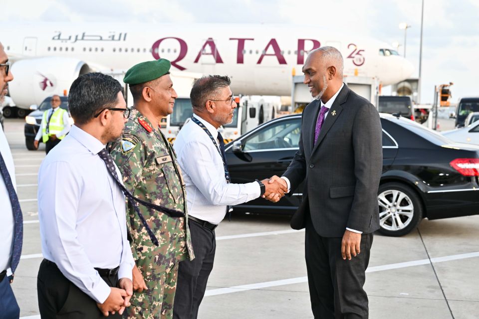 Qatar ge kureege Ameer avahaaravumuge hithaamaigai baiverivevadaigathumah Raees Muizzu e gaumah