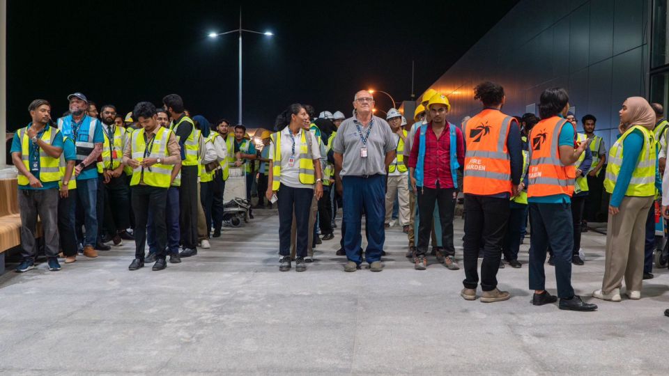 VIA ge aa terminal gai fire drill eh kuriah gengosfi
