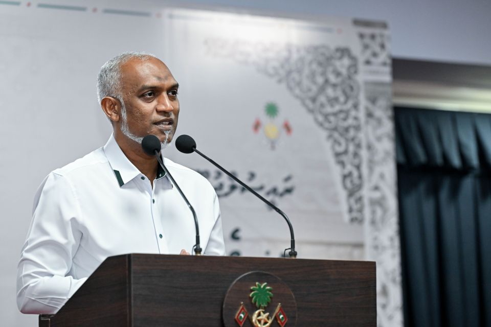 Gaumee loabi kurimathee, siyaasee oivaruge evves maana eh neiy: Raees 