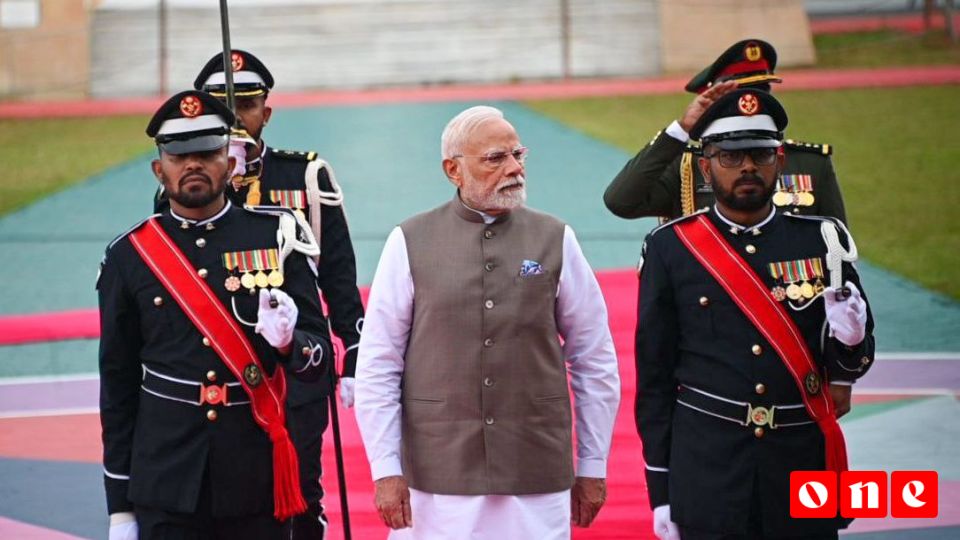 President officially welcomes PM Modi