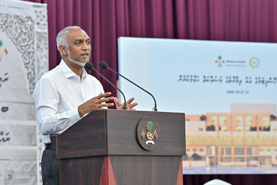Council thakah dhey block grant faisaa inn dhebaikulha ehbai ves haradhu nukurey: Raees 
