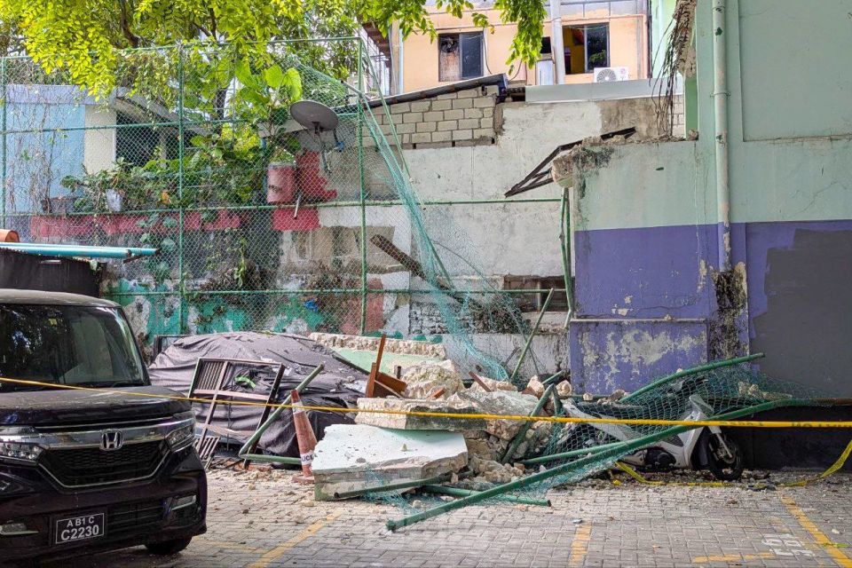 Male' gai imaaraathehge baeh vetti, gellunthakeh 