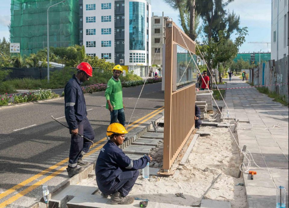 HDC develops bus stops near FDC Flats