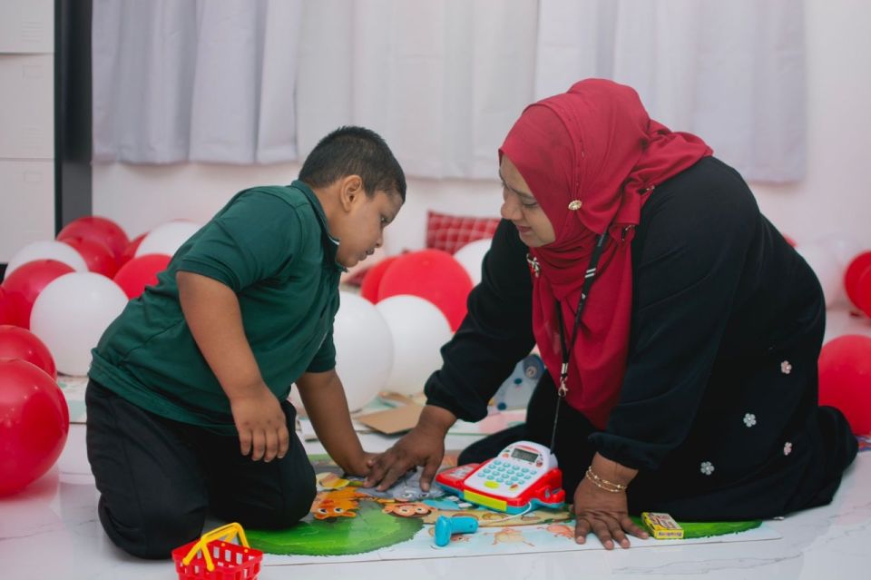 BMLge ehee gai Veymandoo school ge SEN classroom eh gaamu koffi