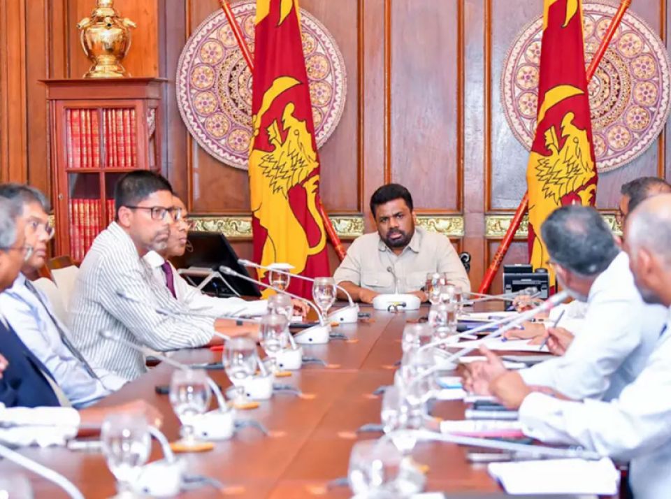 Lanka gai raeesun dhiriulhunu gethah resort thakah badhalukohllanee