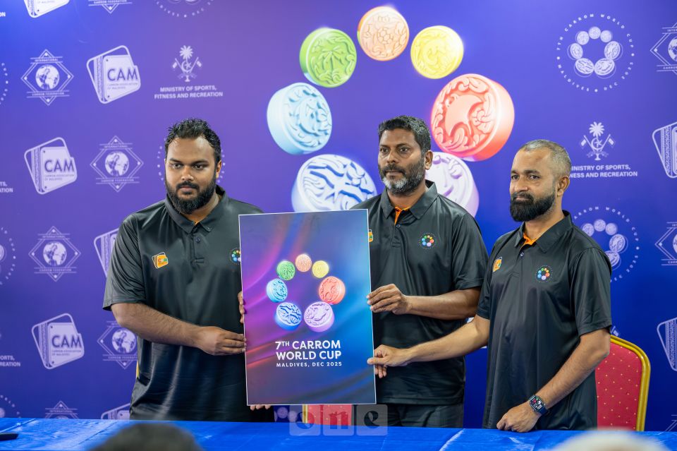 Miaharuge Carrom World Cup Raajjeygai baavvanee 