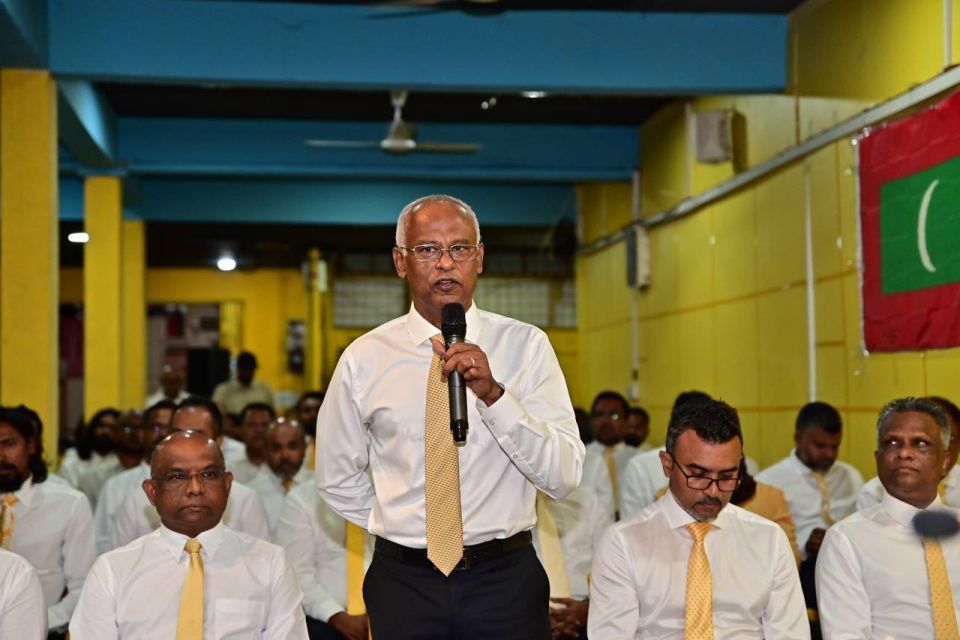 Mi raajjeygai kanbodunuvaa ekakuves neiy, enmen dharaa vikenee: Solih 