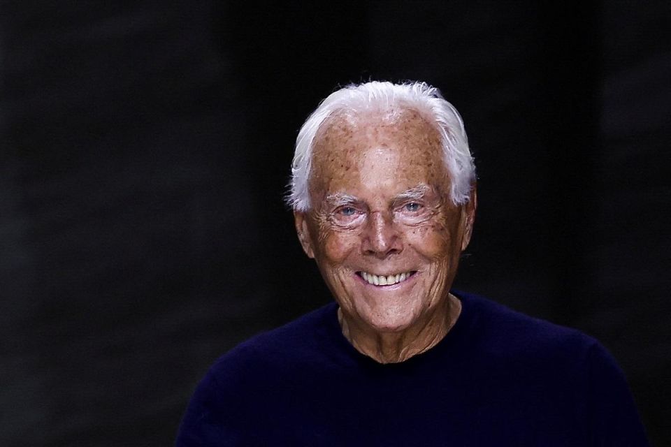 Mashooru designer Giorgio Armani maruvejje