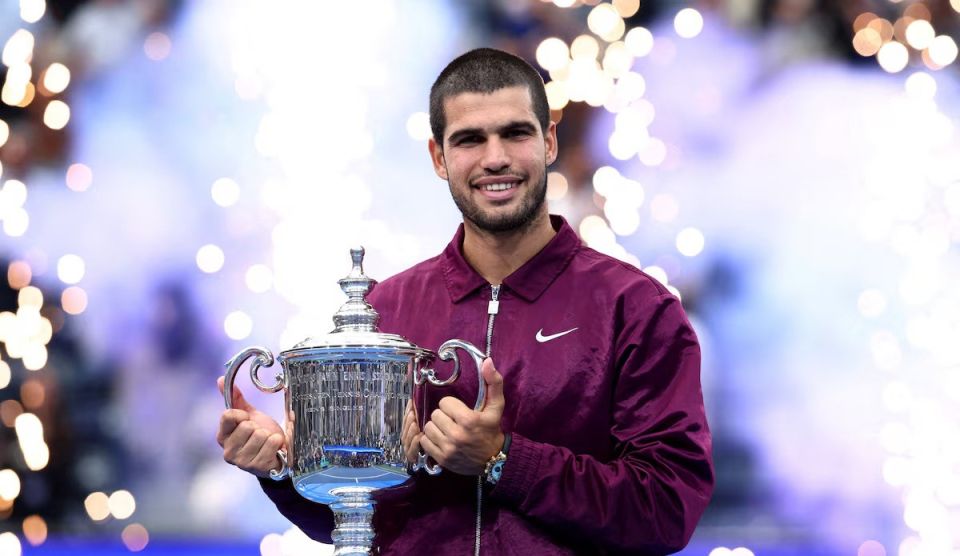 US Open ge champion kamaaeku Alcaraz dhuniyeyge 1 vana ah 