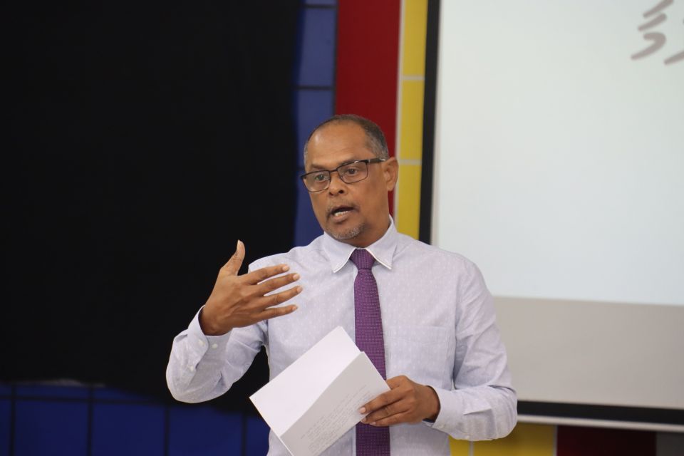 Hirigaa Zahir, editors guild ge Raees kamun isthiufaa dheefi