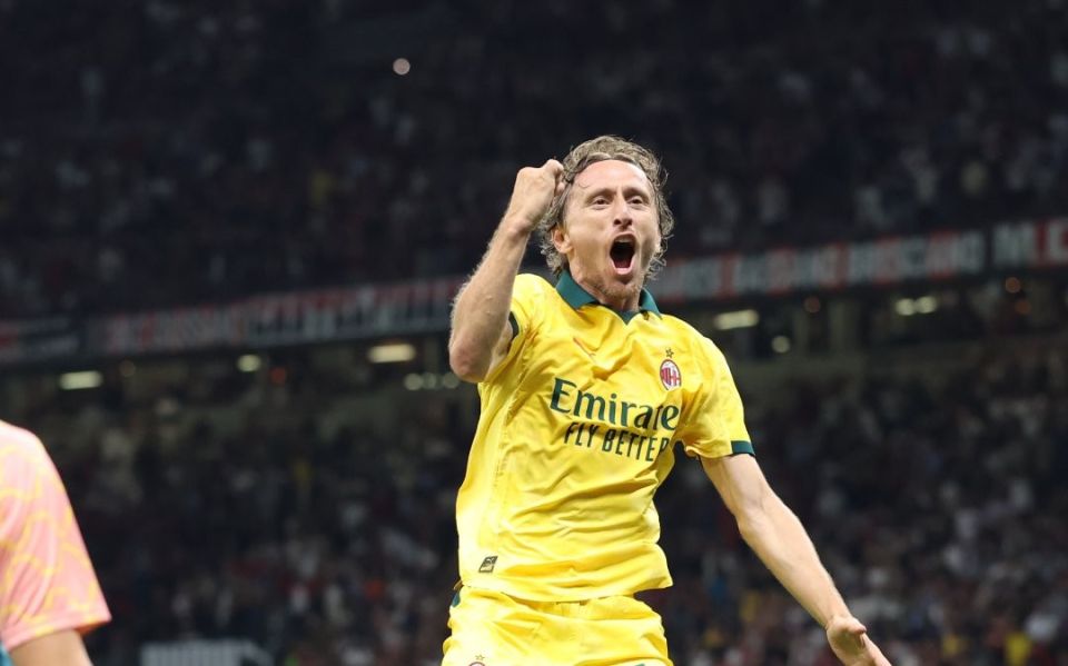 Modric ge goal in AC Milan molhukohdheefi 