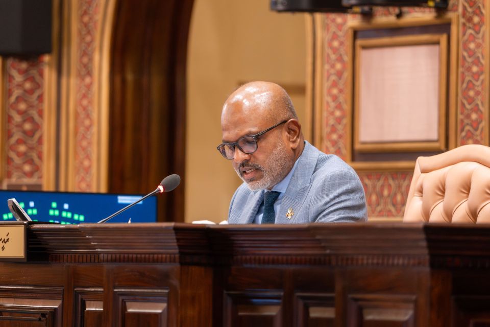 Majileehuge Naib Raees kamun Nazim vaki kurumaa medhu gotheh ninmaa jalsaa aadhihthaigai 