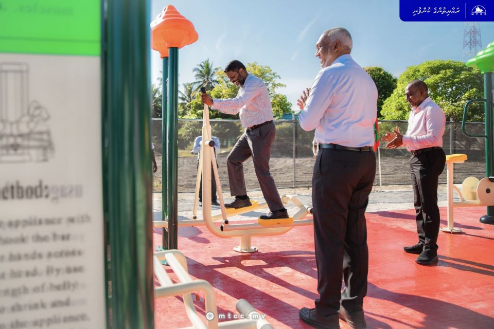Felidhoo outdoor gym hulhuvaifi 